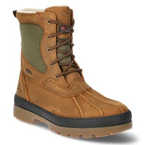 New Men's Ozark Trail 9" Brown Waterproof Duck Boots